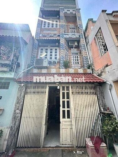 nhà bán hẻm thằng cách đường Trần Xuân soạn 30 m dt 4,4 x8 trệt 3 lau