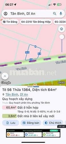 LÔ ĐẤT SỔ HỒNG RIÊNG ĐƯỜNG NHỰA N3 gần Biconsi