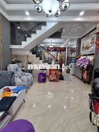 KHU VIP NHÀ PHỐ 4 TẦNG ĐƯỜNG NHỰA XE TẢI CHỈ 6.890T