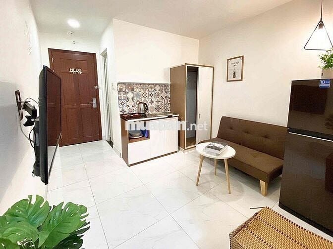 Cho Thuê Căn Hộ 1pn Tách Bếp Ban Công Thoáng Full NT Bến Thành Quận 1