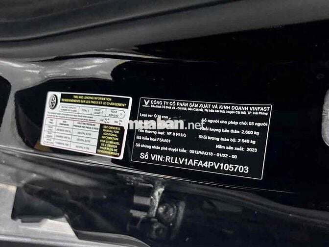 Vinfast VF8 Plus 2023 GF , mua Pin SDI siêu đẹp