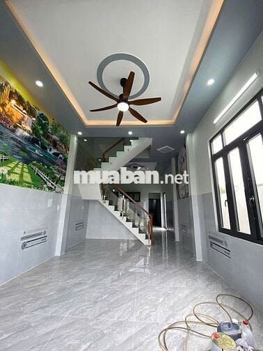 Bán Nhà Hoàn Công Mới 100% 1 trệt 1 lầu đường số 16 XÃ CỦ CHI TPHCM