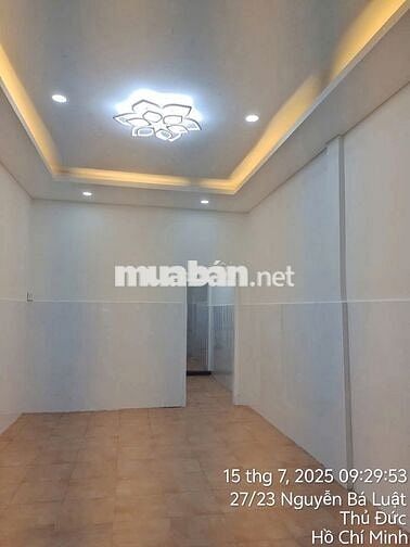 Nhà riêng, 54.1 m2, 1 phòng ngủ, 27/21 Nguyễn Bá Luật, Bình Thọ