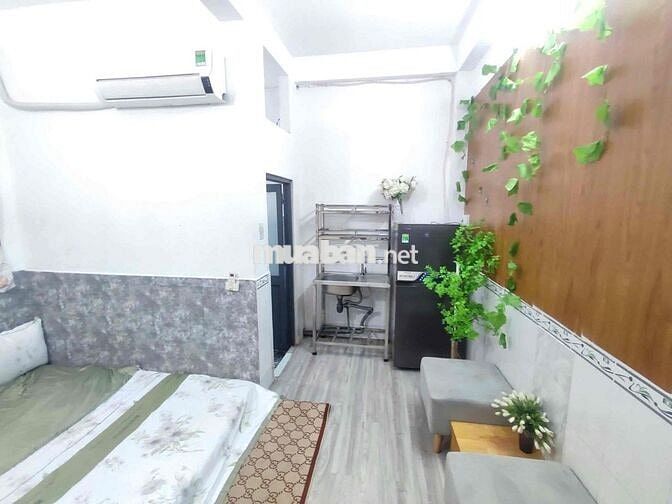 CHÍNH CHỦ! Căn hộ 1PN riêng biệt, FULL NỘI THẤT mới 100% tại TẦNG TRỆT
