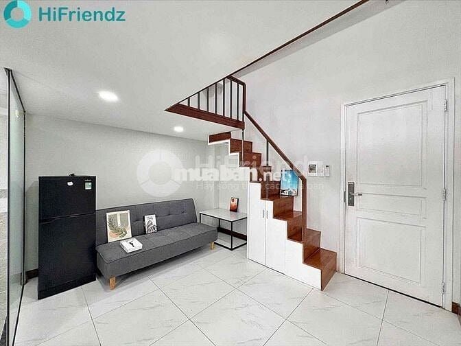 Căn hộ Duplex đầy đủ nội thất, cao thoáng ngay cầu Tân Thuận, UFM, KCX