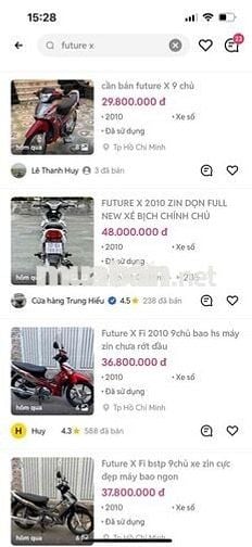 🇻🇳Bán Future X Fi,biển 43 chính chủ