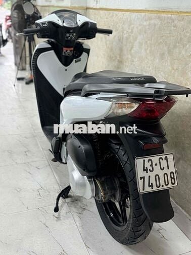 SH 125 xe ý số 501 đời 2012 trắng đen 43C1-740.80