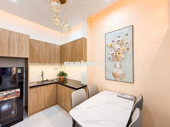 NGUYỄN THÁI SƠN-P4 GÒ VẤP-KHU DÂN CƯ VIP- NHÀ ĐẸP 3 TẦNG FULL NỘI THẤT