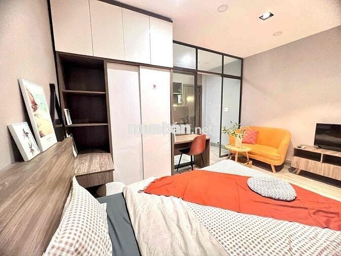 🏢 ĐỌC KỸ MÔ TẢ ! CHDV 1PN_BALCONY_35m2_FULL NT ( hầm xe , thang máy..)