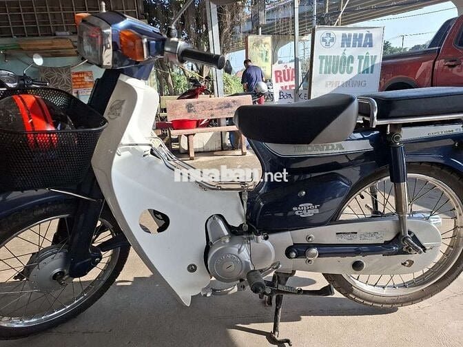 Honda cuptum Cub Xanh trắng