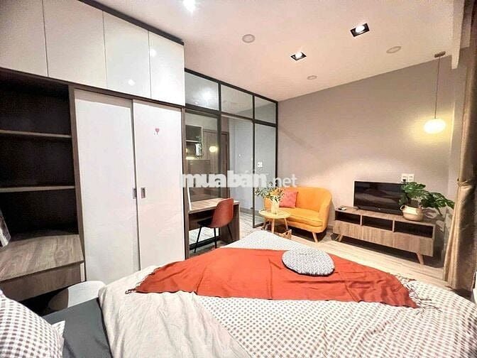 🏢 ĐỌC KỸ MÔ TẢ ! CHDV 1PN_BALCONY_35m2_FULL NT ( hầm xe , thang máy..)