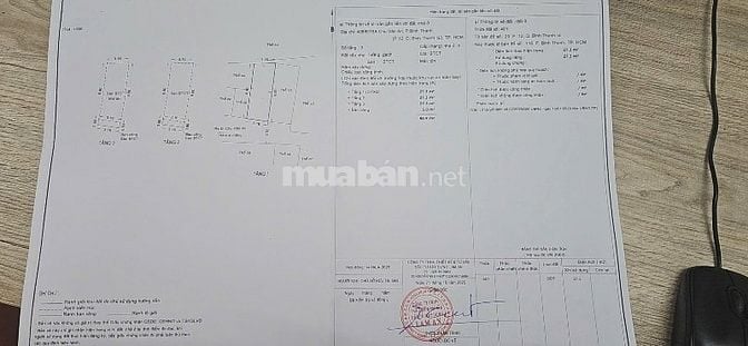 Bán nhà 408/6/15A Chu Văn An P12 BT chính chủ