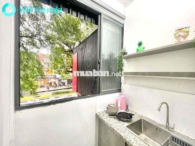 STUDIO TÁCH BẾP CỬA SỔ TRỜI FULL NT, CÓ MÁY GIẶT - BÀU CÁT