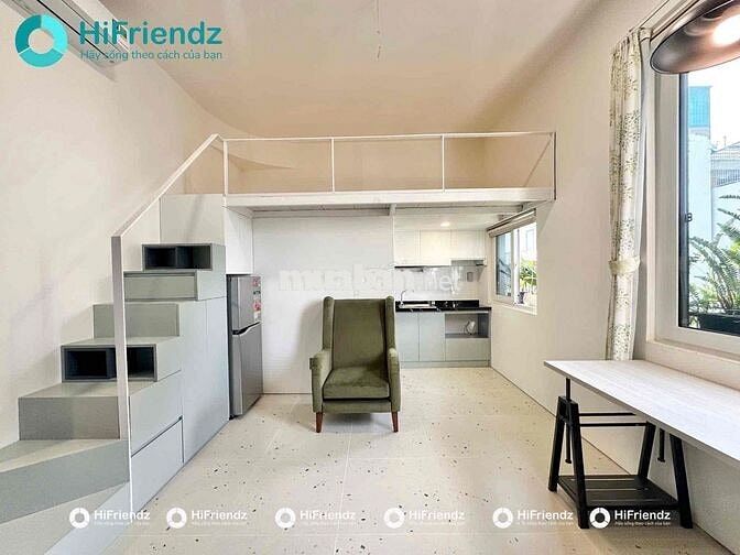 Can hộ STUDIO/DUPLEX ban công full nội thất Hoàng Diệu 2 Võ Văn Ngân
