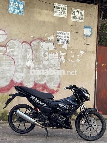 Suzuki Satria F150 Đen Côn tay