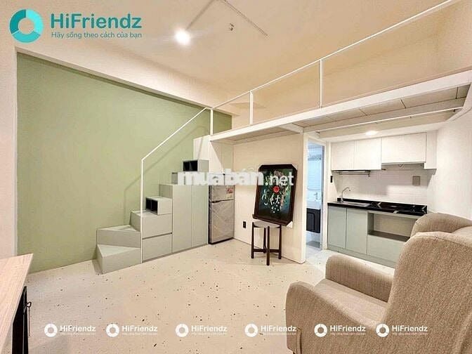 Can hộ STUDIO/DUPLEX ban công full nội thất Hoàng Diệu 2 Võ Văn Ngân