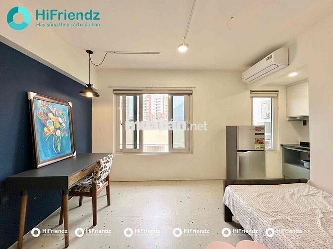 Can hộ STUDIO/DUPLEX ban công full nội thất Hoàng Diệu 2 Võ Văn Ngân