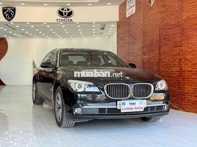 BMW 730LI đăng Ký 2012 1 chủ Đen nội thất nâu