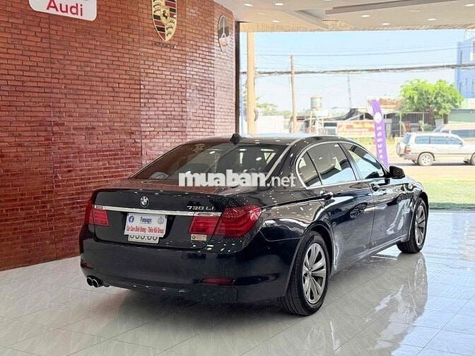 BMW 730LI đăng Ký 2012 1 chủ Đen nội thất nâu