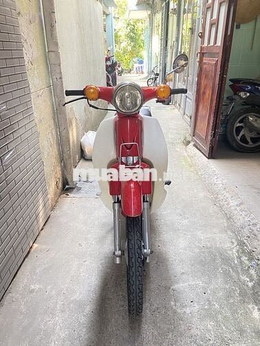 Xe máy Cub Bosscity 50cc Đỏ Trắng