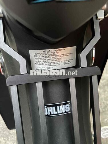 Supper Cub 125 đk 2025 BSĐG 55115 Ohlins HO647