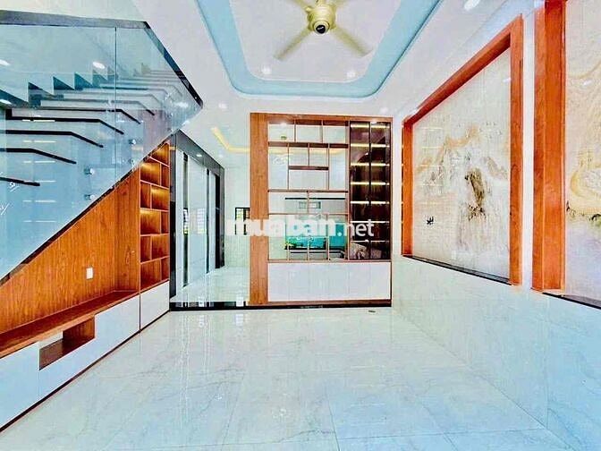 Cho THUÊ nhà nguyên căn 1 trệt 3 lầu mới hoàn thiện đường Nguyễn Du, p