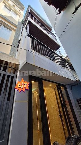 Nhà tuyệt đẹp, DTSD 69m2, 1trệt, 2 lầu, H18A Trần V Thành, P8, Q8