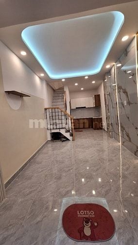 Nhà tuyệt đẹp, DTSD 69m2, 1trệt, 2 lầu, H18A Trần V Thành, P8, Q8