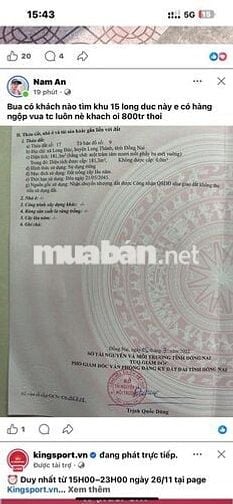 gđ cần việc nên bán đất trong kdc gần kcn giang điền