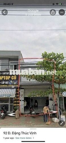 Chính chủ cho thuê mặt tiền Đặng Thúc Vịnh 44m2