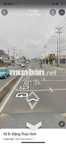 Chính chủ cho thuê mặt tiền Đặng Thúc Vịnh 44m2