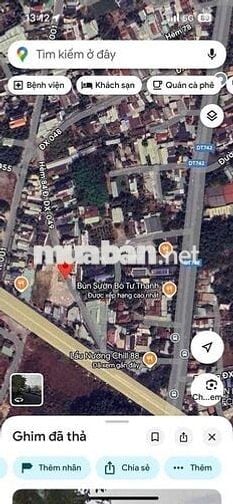 Bán đất Phú mỹ 1 xẹt đường lớn gần ngã tư sát bên KDC HT3 TDM BD cũ