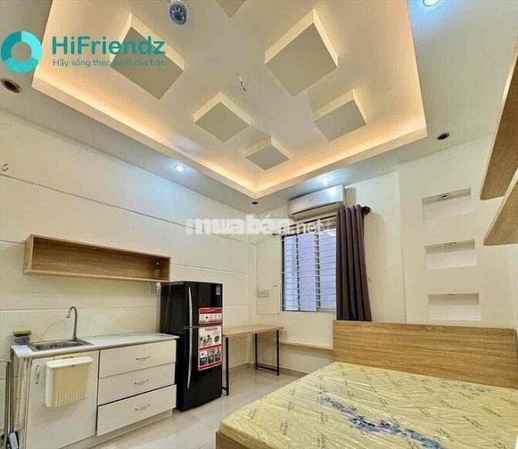 Cho Thuê Studio Cửa Sổ Full Nội Thất Ngay Cầu Chánh Hưng