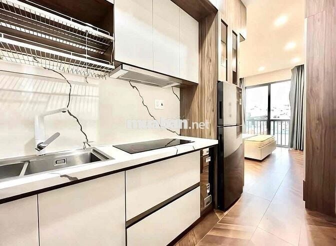 CHO THUÊ STUDIO FULL NỘI THẤT BAN CÔNG HẦM XE NGAY BÌNH THẠNH