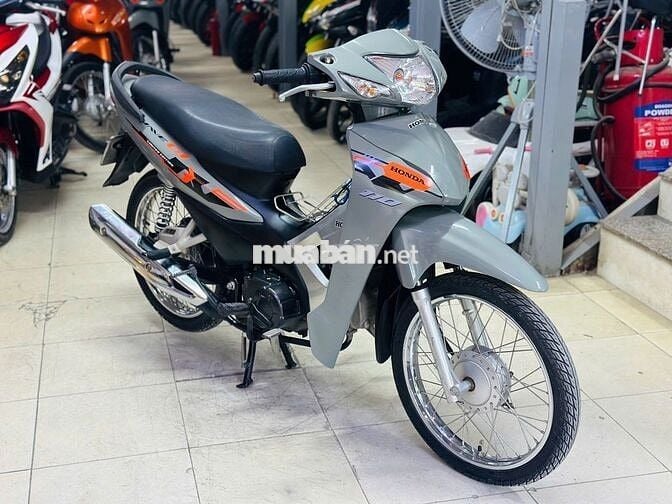 XE MÁY THỊNH PHÁT - WAVE A 110 XÁM XI MĂNG ZIN