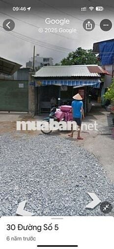 CẦN BÁN CĂN NHÀ 2 MẶT TIỀN DƯỜNG SỐ 5 VÀ HẺM ĐƯỜNG DƯƠNG QUẢNG HÀM