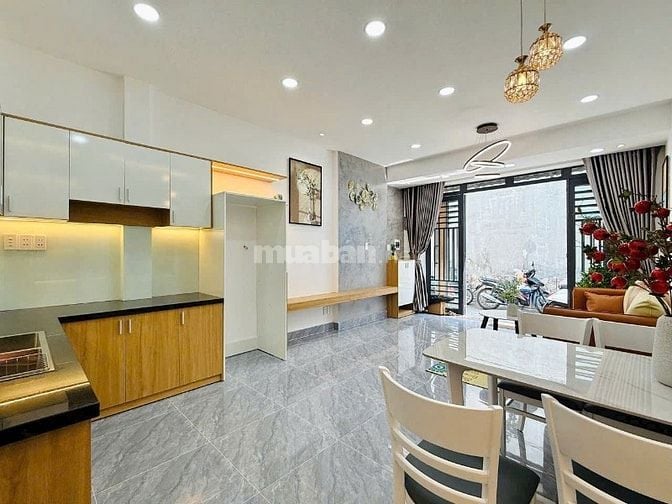 Nhà 4 x 12 đúc 1 trệt 1 lầu hẻm 3,5m lê văn thọ p8 gò vấp 