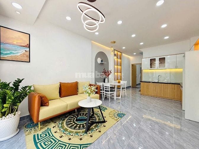 Nhà 4 x 12 đúc 1 trệt 1 lầu hẻm 3,5m lê văn thọ p8 gò vấp 