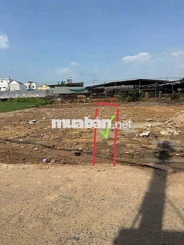 Đât thổ cư SHR 85M2 Đông Thạnh hóc môn đường xe hơi thông