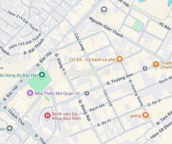 mặt tiền cư xá bắc hải Quận 10 - 4 tầng 3 phòng 3 wc + 14 Triệu/ tháng