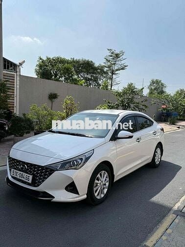 Hyundai Accent 2021 Trắng, ODO 11.000km