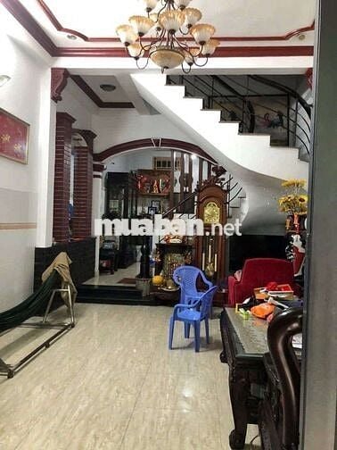 Nhà hẻm xe hơi Phan Huy Ích p14 dt 4.1x13.5m 2 lầu 3pn