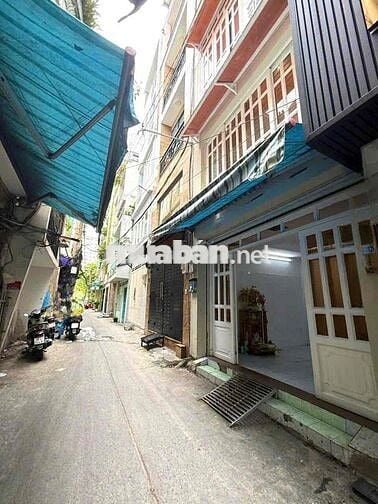 CHO THUÊ NHÀ HẺM XE HƠI NỘI THẤT CƠ BẢN(3PN,4WC)TRẦN KHẮC CHÂN,QUẬN1