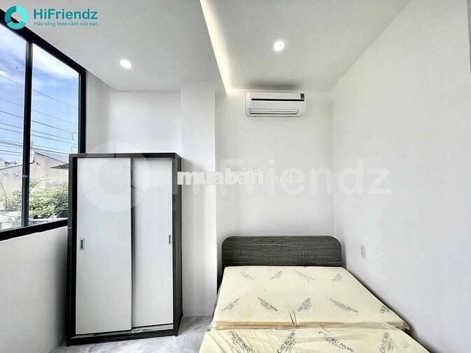 CHO THUÊ PHÒNG NGAY NGÃ TƯ PHÚ NHUẬN SỔ TRỜI FULL NỘI THẤT