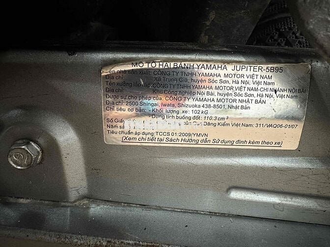 Ju Gra máy zin xe mộc mạc cần bán