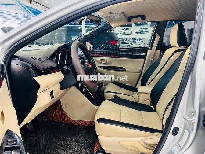 Toyota Vios 2017 1.5E MT xe gia đình full đồ chơi