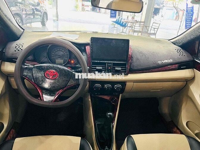 Toyota Vios 2017 1.5E MT xe gia đình full đồ chơi