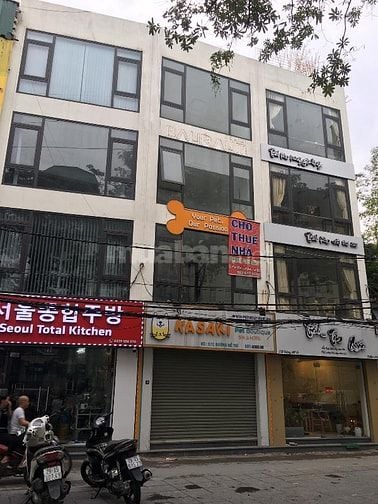 Cho thuê 68m2 x 4 tầng mặt đường Mễ Trì đối diện The Manor