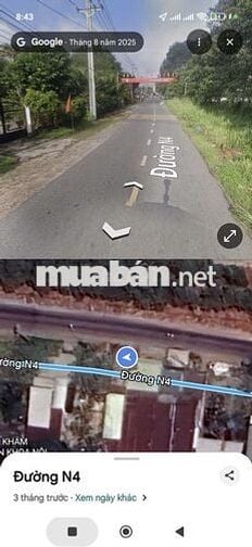 Nhà cũ mặt tiền đường N4 Long Nguyên, sát trường Tiểu học Long Bình