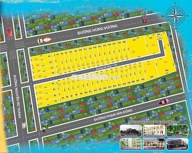 Đất Trung Tâm Thị Trấn Long Hải